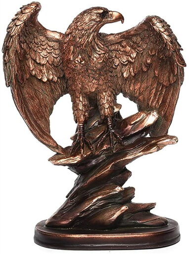 フィギュア彫刻 イーグル像と置物自宅の装飾、手描きの野生の鳥の彫刻、オフィスの装飾、誕生日プレゼント 風水像 フィギュア彫刻 イーグル像と置物自宅の装飾、手描きの野生の鳥の彫刻、オフィスの装飾、誕生日プレゼント 風水像