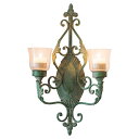 壁掛けキャンドルホルダーレトロ鍛造鉄キャンドルスティックフランス領事館 ホームアクセント