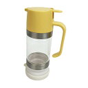 ガラス製ハニーディスペンサーポット 300ml メープルシロップディスペンサー 紅茶 シロップ コーヒー用