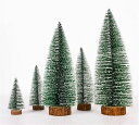 クリスマスツリー 卓上 ミニツリー ミニクリスマスツリー 10個セット オーナメント DIY クリスマス飾り 置物 北欧 おしゃれ デコレーション 装飾 クリス...