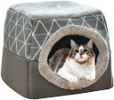 猫ハウス 猫ベッド ペットハウス 犬 ハウス ベッド 犬小屋 小型犬 多用 2WAY キャットハウス 可愛い 柔らか 水洗え 滑り止め 小型犬 キャット ペット小屋 室内用 クッション付き 保温防寒 洗える 綿質 ペット用品