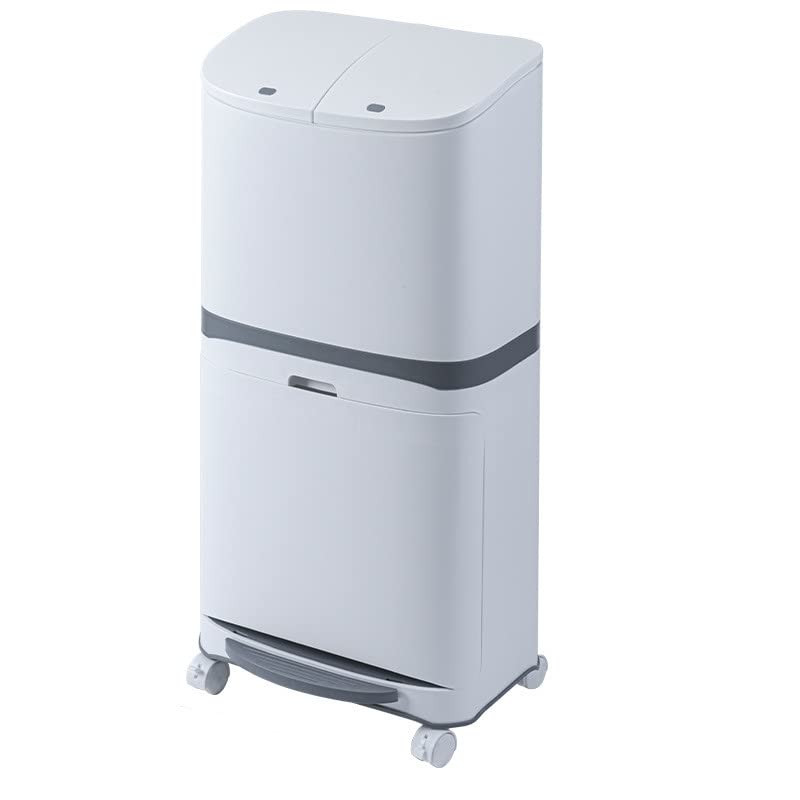 ゴミ箱キッチンフタ付きキャスター付...