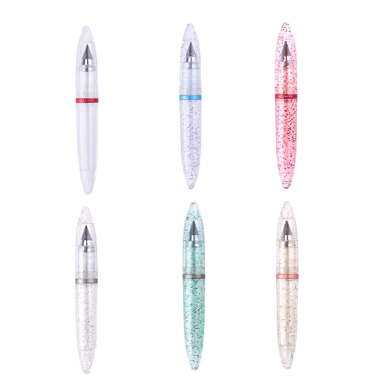 無限鉛筆永久鉛筆 インクレスペン 削らない 6本セット 金属鉛筆 えんぴつ 削る必要のない 金属先端 安全無毒 鉛筆 筆跡消去可能 再利用可能 卒業記念品 入学...