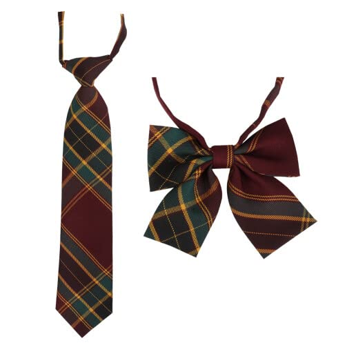 ネクタイ リボンタイ 2点セット スクールリボン キャンパス コスパ 制服 リボン ボウタイ 蝶ネクタイ ..