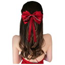 ヘアクリップ バレッタ リボン 蝶結び 上品 優しい 髪飾り 女性 上品 優雅的 シンプル 可愛い おしゃれ 日常 通勤通学 誕生日 発表会 結婚式 卒業式 入...