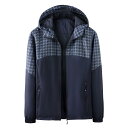 ウインドブレーカー ジャンパー メンズ ジャケット フード付き マウンテンパーカー ブルゾン ライトアウター コート 長袖 ジップパーカー 無地 暖かい 人気 ...