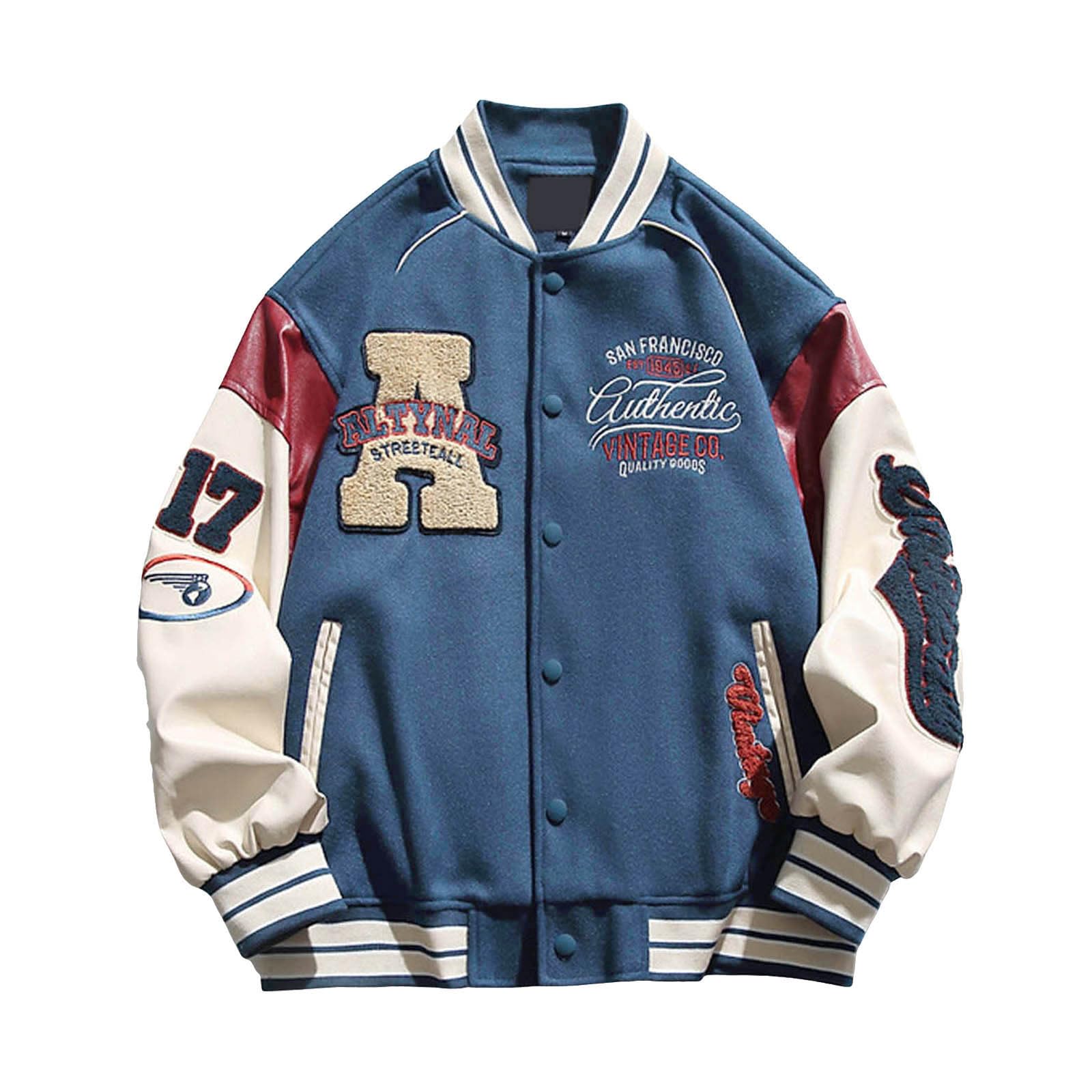 ジャケット メンズ ブルゾン 薄手 ライトジャケット メンズ 秋服 スタジャン バイクジャケット エムエーワンジャケット カジュアル おしゃれ かっこいい アウター お洒落 春秋冬