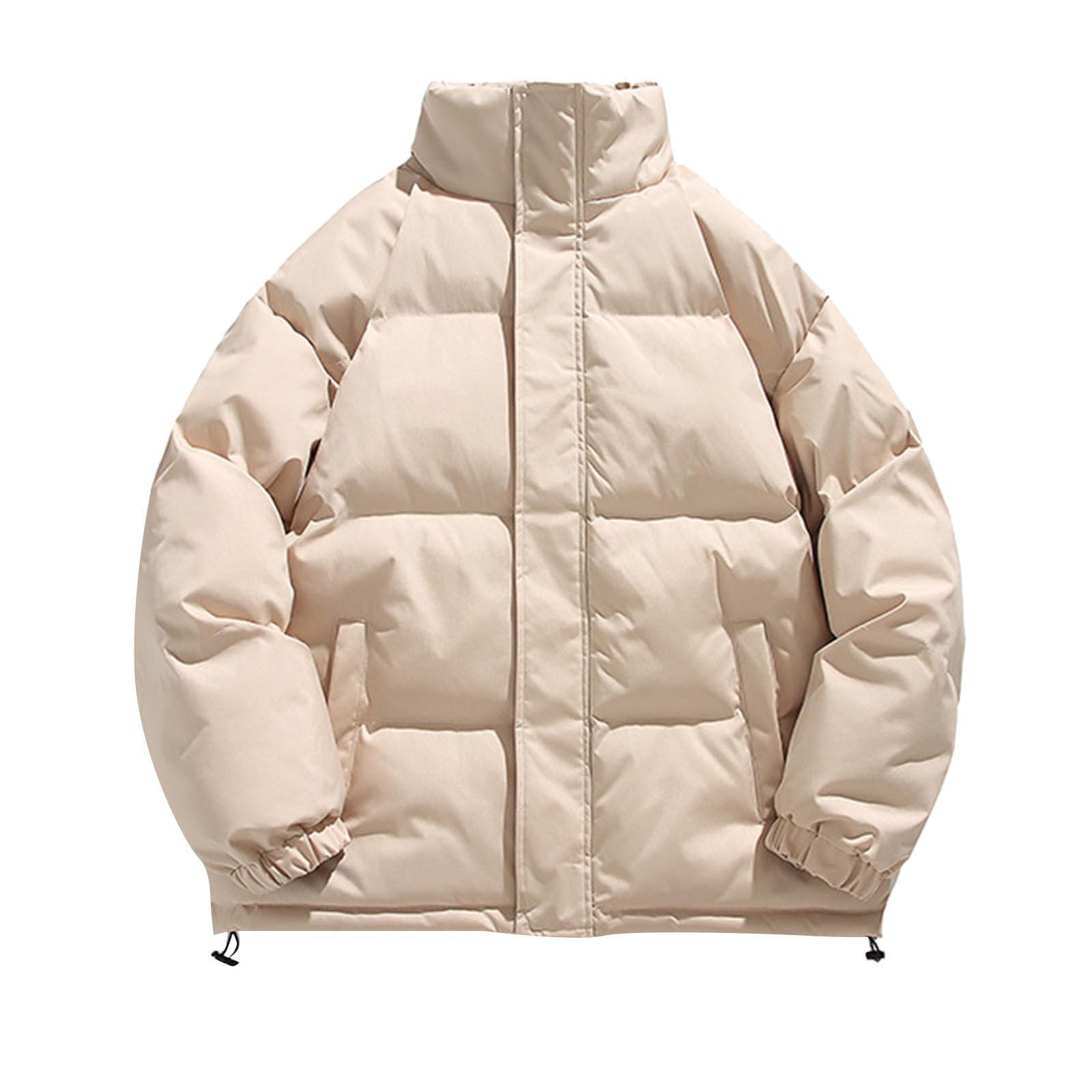 Down Coat - ダウンコート メンズ ダウンジャケット 中綿ジャケット 冬服 アウトドア 軽量 厚手 立ち襟 撥水 防寒 防風 アウター 暖かい カジュアル 大きいサイズ 男女兼用 保温性 ブルゾン レディース 保温 ゆったり おしゃれ シンプル 通学通勤