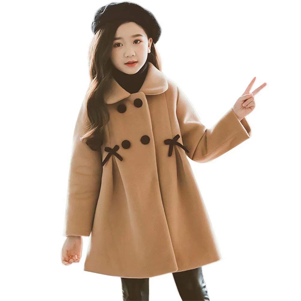 ガールズ ジャケット ラシャコート ダッフルコート キッズ 女の子 中綿 秋冬 おしゃれ 厚手 無地 暖かい 防寒 アウター ブルゾン 可愛い 通園 通学