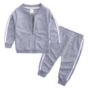 キッズ ベビー服 ジャージ 上下セット 男の子 女の子 スウェット ロングパンツ フード付き トレーナー 無地 幼児 スポーティー スポーツウェア カジュアル ...