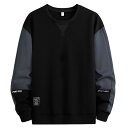 tシャツ メンズ 長袖 メンズ 秋服 大きいサイズ カジュアル 丸襟 柔らかい メンズ おしゃれ