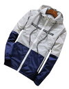 ラッシュガード メンズ 長袖 ジャケット フード付き UVカット 日焼け止め ウインドブレーカー 通気性 速乾 カジュアル アウター 夏 大きいサイズ