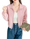 夏 ジャケット UVカット レディース ショート丈 ジャンパー ブルゾン ゆったり ジップアップ ポケット付き 薄手 軽量 日焼け止め UVカット ス アウター パーカー リブ 韓国 カジュアル