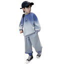 子供服 ボーイズジャージ カジュアルスーツ 男の子 秋服 上下 2点セット キッズ 長袖 Tシャツ スポーツ パンツ 韓国 レタリングプリント スウェット スポ...
