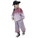 子供服 ボーイズジャージ カジュアルスーツ 男の子 秋服 上下 2点セット キッズ 長袖 Tシャツ スポーツ パンツ 韓国 レタリングプリント スウェット スポ...