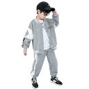 子供服 男の子 ジャージ 上下セット フード付き 春秋 パーカー ロングパンツ セットアップ スウェット シンプル 運動着 スポーツウェア カジュアル 110-...