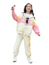 ジャージ 上下セット セットアップ 2点セット パーカー アウター スウェット 子供服 女の子 運動着 キッズ服 スポーツウェア 上下 パンツ ガールズ カジュ...
