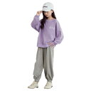 ジャージ 女の子 上下セット 子供服 スウェット スポーティー トレーナー スポーツウェア セットアップ キッズ服 長袖 ロングパンツ 春服 110-160