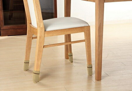 キズつきにくいイス脚カバー16個組AIC-01　アイボリー 　こちらの商品は郵便で発送のため日時指定不可