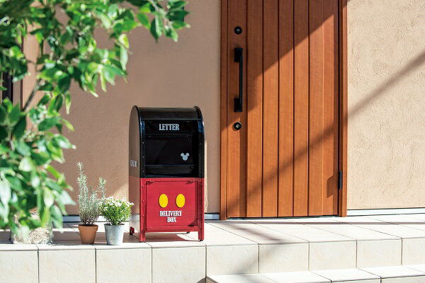 宅配メールボックス　ミッキー　こちらの商品はメーカー直送のため代金引換不可のサムネイル