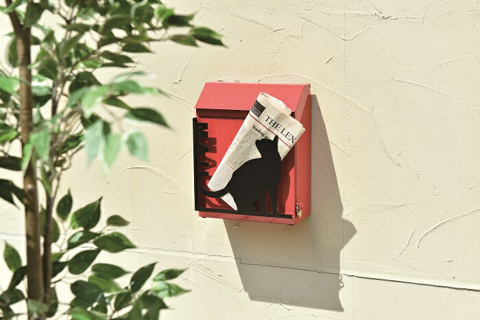 ポスト　シルエットウォールポスト（ドッグ）（キャット）こちらの商品はメーカー直送のため代引き不可