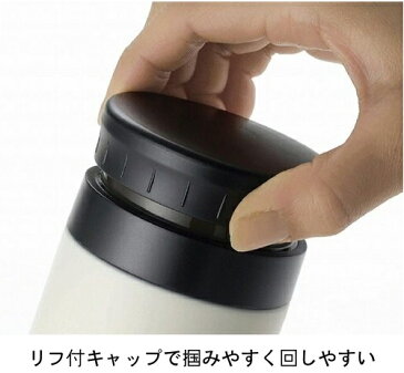 COCOCAFEココカフェ　プレミアム真空ニ重マグ500mlブラック