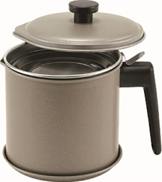 テフロンセレクト　オイルポット1.2L受皿付（日本製）