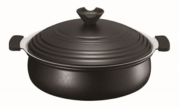 軽楽御膳(かるらごぜん) IH対応セラミックコーティング卓上鍋 24cm