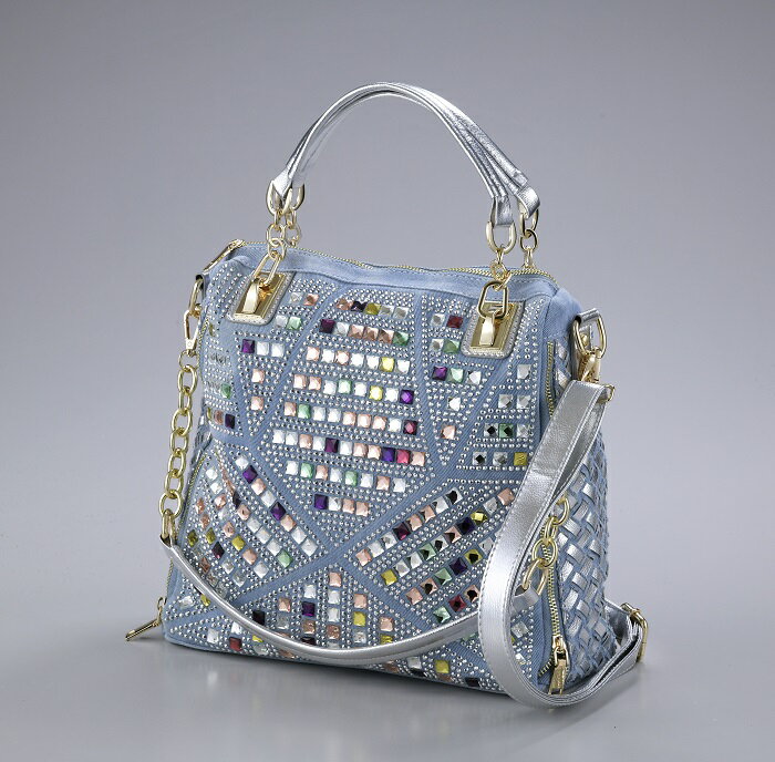 ビジュー 手提げ＆ショルダーバッグ