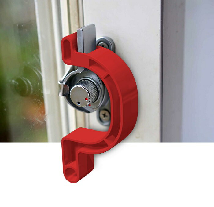 トレードワン　クレセント錠回転ストッパー4個セット　こちらの商品はパッケージから出してクリックポ..