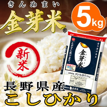 【新米】金芽米 長野こしひかり 5kg【送料込】【30年産】※無洗米・免疫ビタミンLPS(リポポリサッカライド)が豊富(きんめまい・お米)