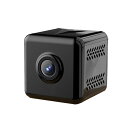 小型 隠しカメラ 防犯カメラ 4k WIFI機能付き UHD 画質 録音録画 遠隔監視 動体検知 暗視機能 赤外線撮影 広角 室内 USB充電 IOS/Android対応（ブラック）