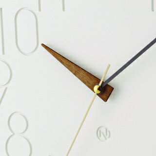【全商品ポイント10倍】 掛け時計 時計 短針木 高級感 北欧 インターフォルム インテリア おしゃれ 壁掛け Smuk-[スムーク]  cl-4168【スイープムーブメント】 [3]
