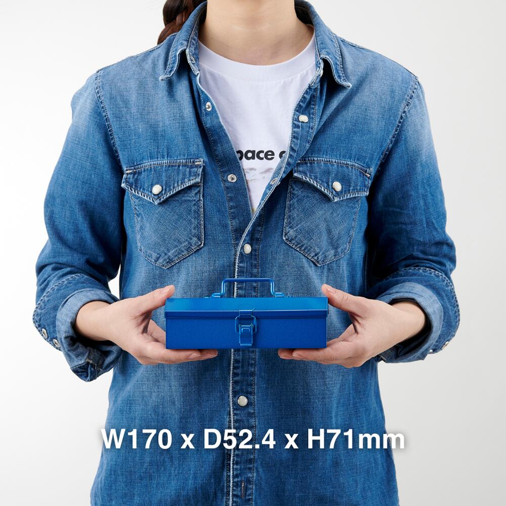 【数量限定/生産終了モデル】小物収納 スチール工具箱 日本製 COBAKO Y-17｜文房具・ガジェット収納にも toyosteel-10000052 東洋スチール 公式ストア サンプル画像3