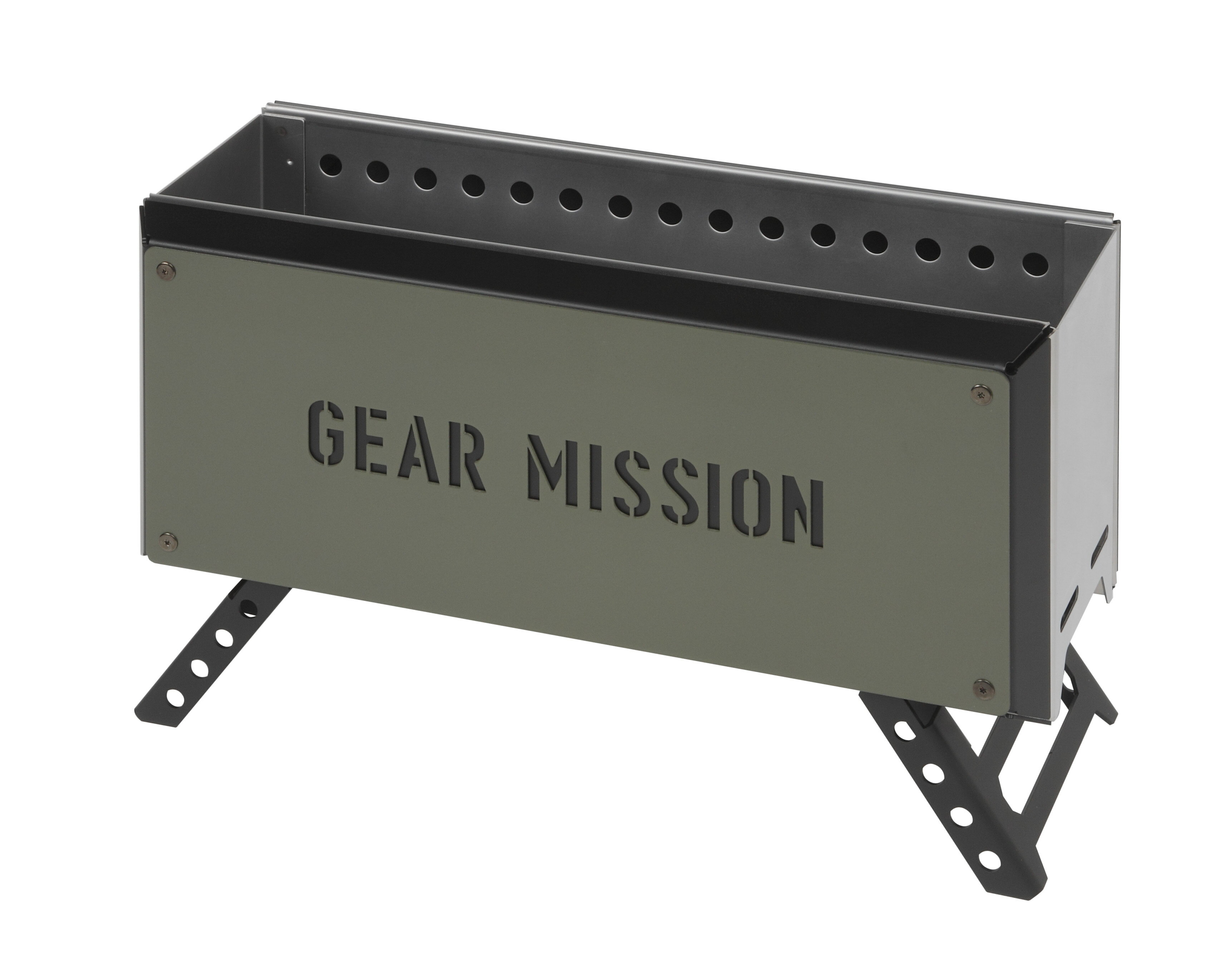 二次燃焼焚火台 BF-GM1 【トヨトミ公式】【送料無料】オリーブグリーン コヨーテブラウン GEAR MISSION ギアミッション 焚火台 トヨトミ 公式オンラインストア TOYOTOMI 日本製 アウトドア キャンプ 2