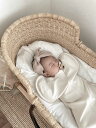 【通年】pico lace milktea / original swaddle スワドル おくるみ ミルクティー ピコレース 赤ちゃん 服 ベビー 前開き 夜泣き予防 可愛い ベビー服 韓国 おしゃれ 出産祝い 贈り物 プレゼント ギフト 【toyou 公式】