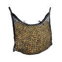 馬用 給餌バッグ 干草ネット 大容量 ポリエステル製 ヘイバッグ 吊り下げ式 通気性抜群 耐久性 牧場 厩舎 飼料袋 馬術用品 エサ袋 エサやり袋 飼葉ネット 馬飼育用 グッズ ポータブル安定供給|ゆっくりした食事ネット、過食援助、納屋、農場、屋外、フィールドの使用