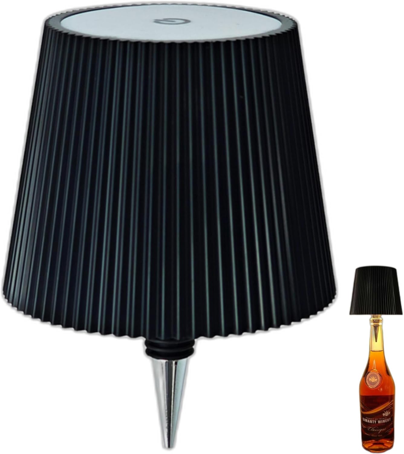 埋め込み式酒瓶ランプ シャンパンライト LEDライト シャンパンボトルライト 充電式 明るい 雰囲気を高..
