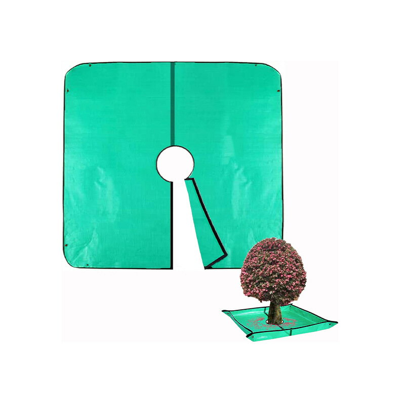 ガーデン 落ち葉収集シート 防水ターポリン 折りたたみ式 落ち葉集めマット スナップボタン付き 庭掃除..