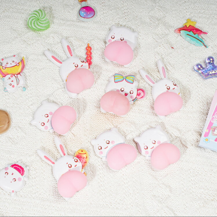 4枚セット【SNSで大人気】おしりぷにぷにシール 3Dシール 立体シール 立体ステッカー 可愛い デコレーションシール 剥がせる スマホ 手帳 ノート 雑貨 子供 大人 おもちゃ 入園祝い 誕生日 クリスマス DIY用 手帳用 手帳 日記帳用 スマホケース 携帯電話 装飾 水筒 キラキラ