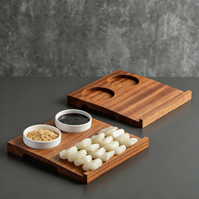乐天商城 - 木製トレイ 寿司 つけ皿 小皿 盛り付けプレート カフェ風 ウッドプレート 和食器 おしゃれ 前菜 デザート 取り皿 業務用 自宅用 天然木 小料理屋 料亭 パーティー 乾き物 おつまみ 小鉢 使いやすい 丈夫 かわいい