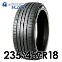【タイヤ交換可能】【送料無料】【2024年製】18インチタイヤ 235/45ZR18 SUNWIDE RS-ONE【1本】2354518 235/45/18 2...