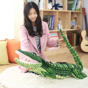 大きな ワニ ぬいぐるみ crocodile 緑 サイズ：160cm