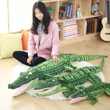 大きな ワニ ぬいぐるみ crocodile 緑 サイズ：190cm
