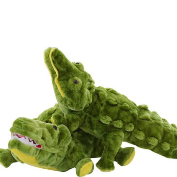 新登場 ふわふわ 大きな ワニ ぬいぐるみ crocodile 緑 サイズ：200cm