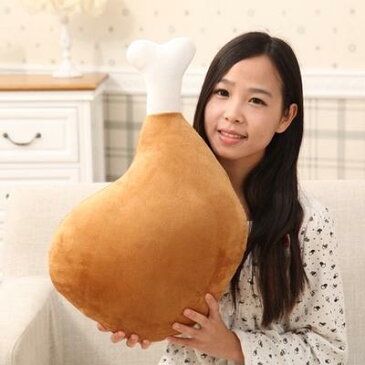 抱き枕 ぬいぐるみ 食べ物 鳥のもも 芝居道具 置物 可愛い ふわふわ おもちゃ 誕生日 彼女 プレゼント クリスマス 贈り物 90cm
