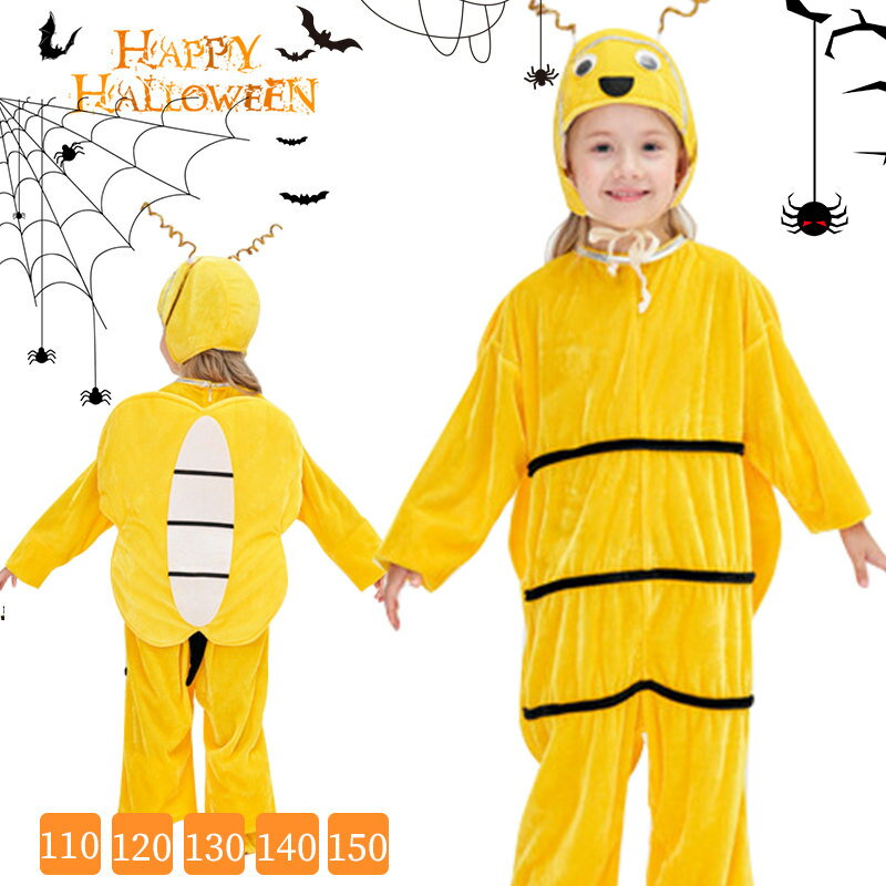 着ぐるみ 子供用 可愛い アニマル 動物 変装 変身 ミツバチ コスチューム 着ぐるみパジャマ ハロウィン 衣装 クリスマス ギフト プレゼント コスプレ 仮装...