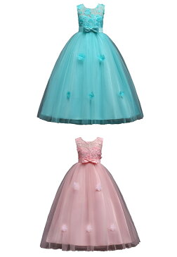 子供ドレス フォーマルドレス パーティードレス プリンセスドレス キッズワンピース ドレス 子供服 女の子 キッズ 発表会 結婚式 プレゼント ノースリーブ リボン 120 130 140 150 160 170cm ジュニア 姫系
