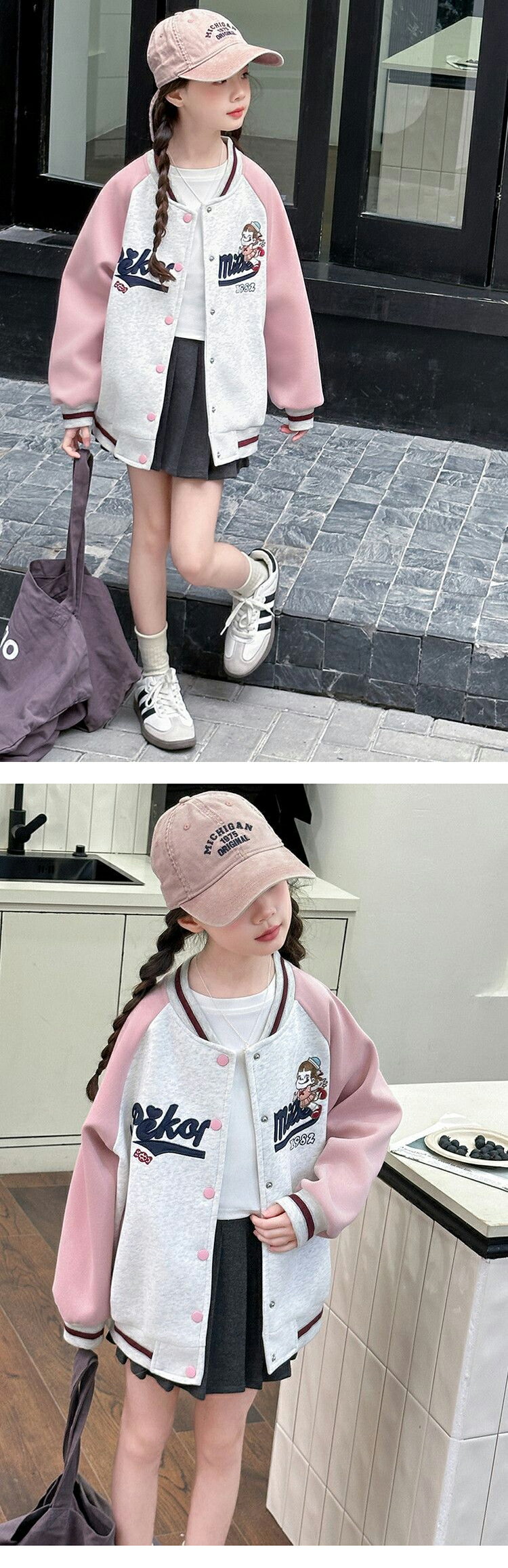 野球服 女の子 ジャージ 子供服 キッズ 長袖 カジュアル 女の子 韓国風 運動着 キッズ ファッション ゆったり 子ども スポーツ お出かけ ジュニア おしゃれ かわいい 運動着 通学