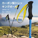 トレッキングポール とれっきんぐポール 登山用ストック ウォーキングポール 超軽量 トレイルランニング専用ポール トレランポール 折りたたみ カーボン